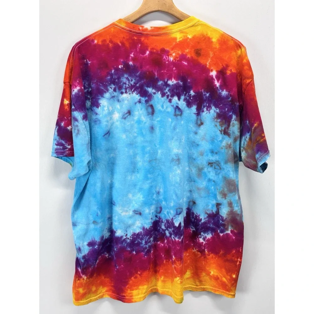 NEW! Liquid Blue Men Tie-Dye Jimi Hendrix Axis Bold As Love T-Shirt S/M